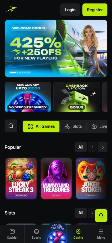JetTon Casino mobile preview