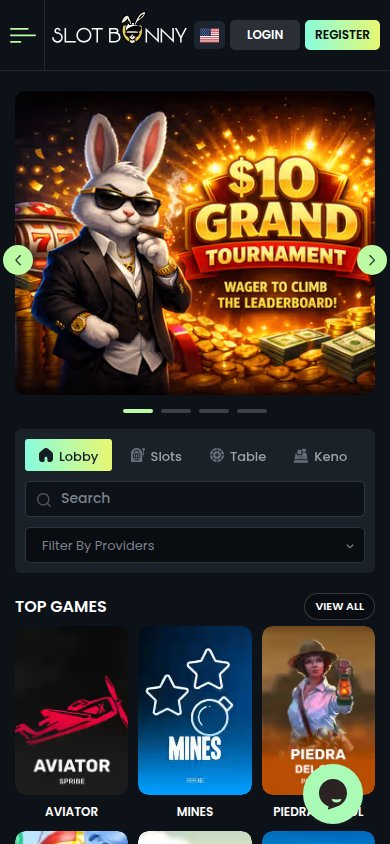 Slot Bunny Casino mobile preview